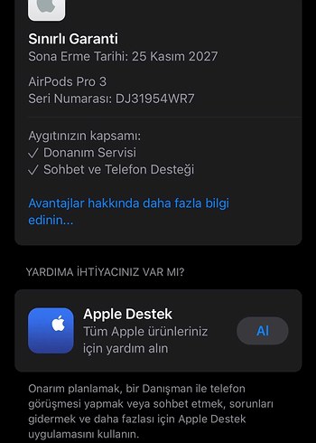 SIFIR AİRPODS PRO 3 - Görsel 8