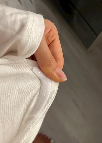 s Beden Beyaz Drapeli Straplez Mini Büstiyer