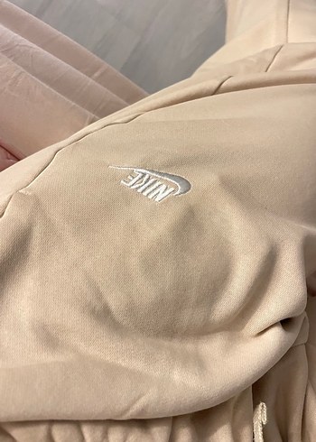 Bej Rahat Kesim Kadın Eşofman Altı - Görsel 3