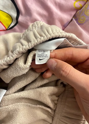 Bej Rahat Kesim Kadın Eşofman Altı - Görsel 5