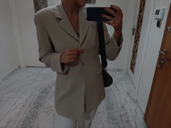 şu sıralar trend ceket . Blazer ceket