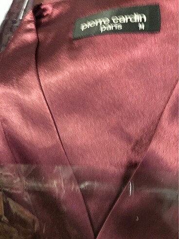 Pierre carsin bordo erkek m beden röpteşambır takım ı - Görsel 3