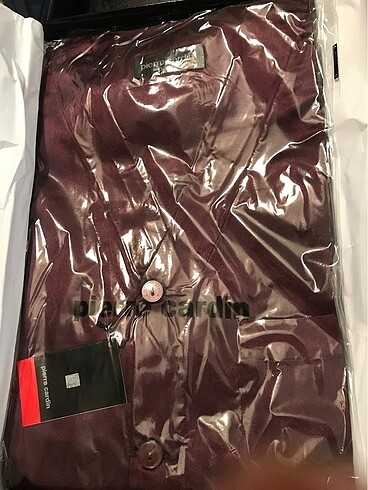 Pierre carsin bordo erkek m beden röpteşambır takım ı - Görsel 5