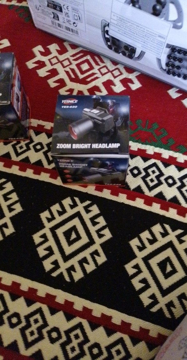 Zoom Özellikli Parlak Siyah Kafa Lambası - Görsel 2