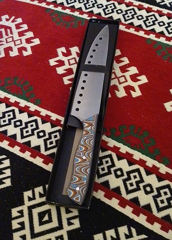 Delikli Bıçak ve Çok Renkli Sap Seti - Görsel 3