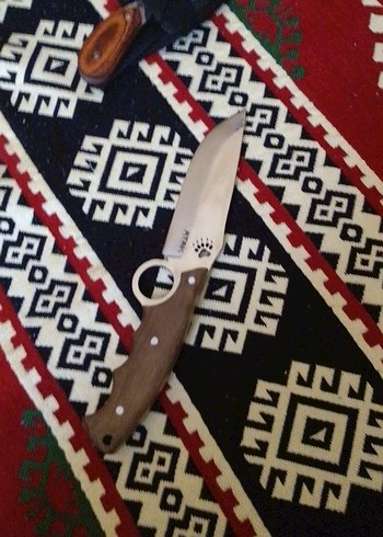 Kahverengi Deri Kılıflı Bıçak - Görsel 2