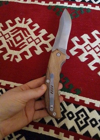 Koyu Kahverengi Katlanabilir Çakı - Görsel 6