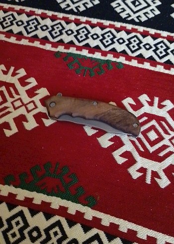 Koyu Kahverengi Katlanabilir Çakı - Görsel 2