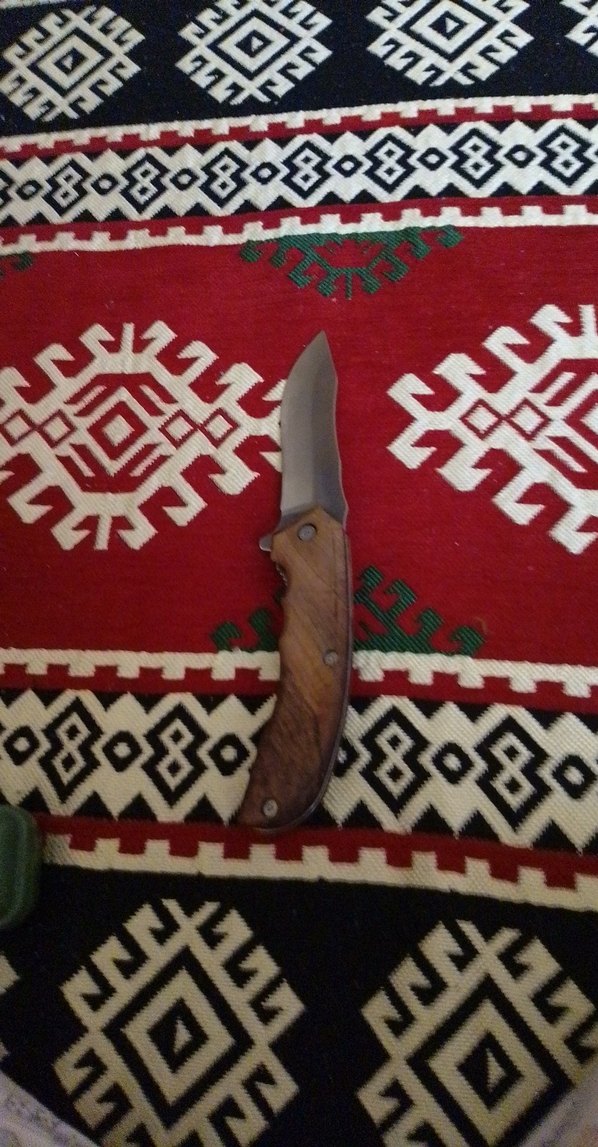 Koyu Kahverengi Katlanabilir Çakı - Görsel 4