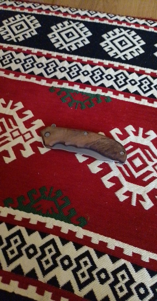 Koyu Kahverengi Katlanabilir Çakı - Görsel 2