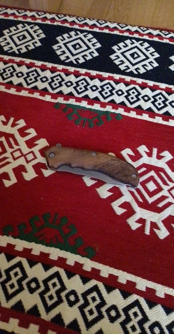 Koyu Kahverengi Katlanabilir Çakı - Görsel 3