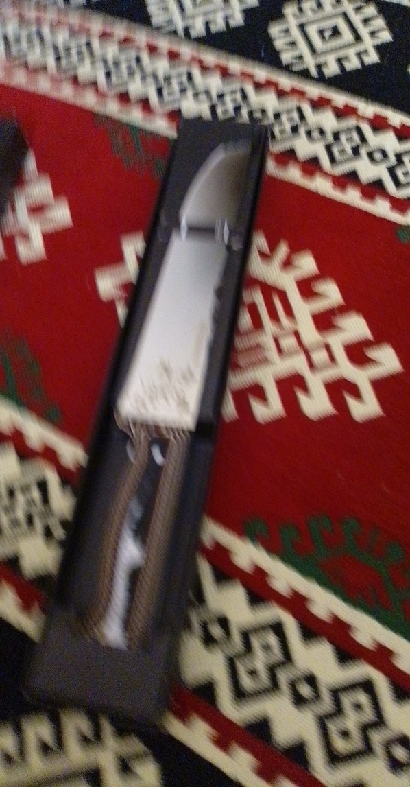 Bordo Saplı Şık Bıçak - Görsel 3