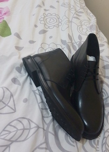 Siyah Klasik Erkek Lastik Bot( 46 numaradır) - Görsel 5