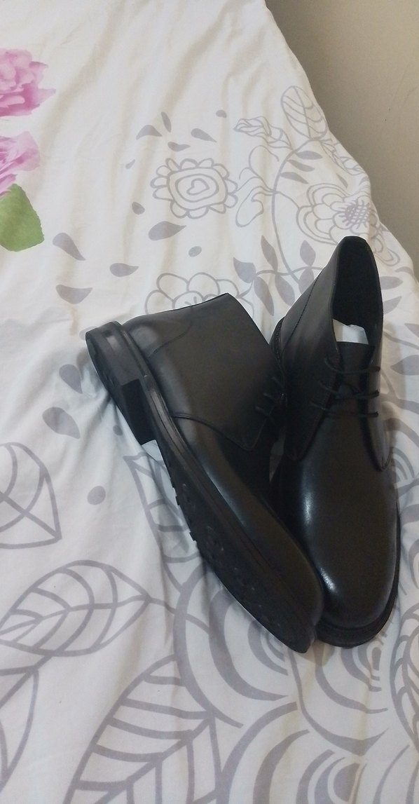 Siyah Klasik Erkek Lastik Bot( 46 numaradır) - Görsel 5