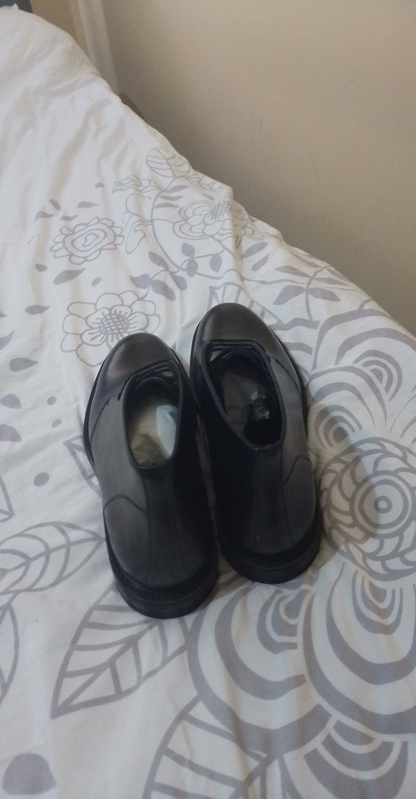 Siyah Klasik Erkek Lastik Bot( 46 numaradır) - Görsel 2