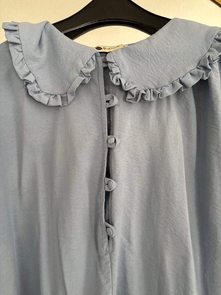 Bebe yaka gömlek - Görsel 3