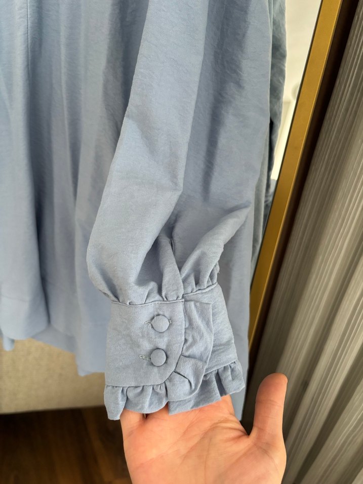 Bebe yaka gömlek - Görsel 2