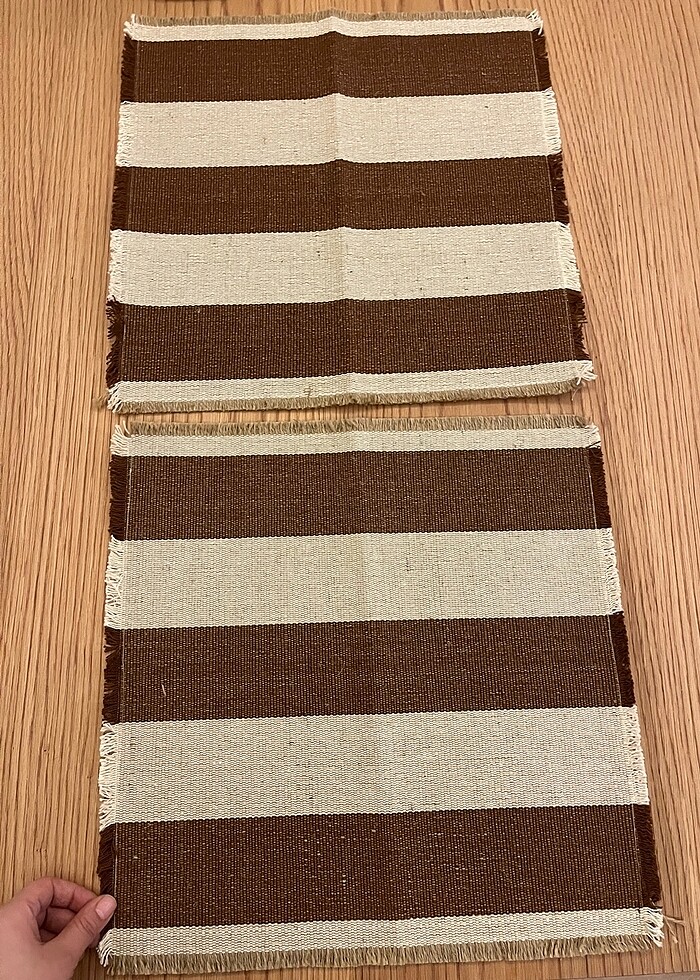 H&M Home Jüt Karisimli Amerikan Servis - Görsel 4