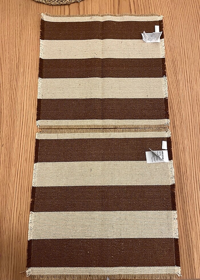 H&M Home Jüt Karisimli Amerikan Servis - Görsel 5