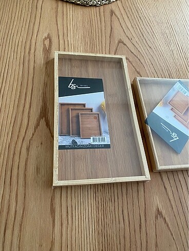 İkili Ahsap Sunumluk - Görsel 3