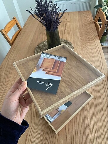 İkili Ahsap Sunumluk - Görsel 6