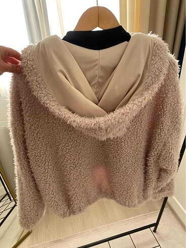 Pull&Bear Tuylu Ceket - Görsel 7