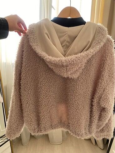 Pull&Bear Tuylu Ceket - Görsel 8