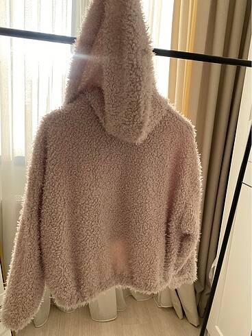 Pull&Bear Tuylu Ceket - Görsel 9