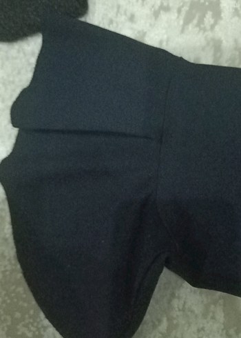 lacivert Kadın Uzun Kollu Bluz - Görsel 3