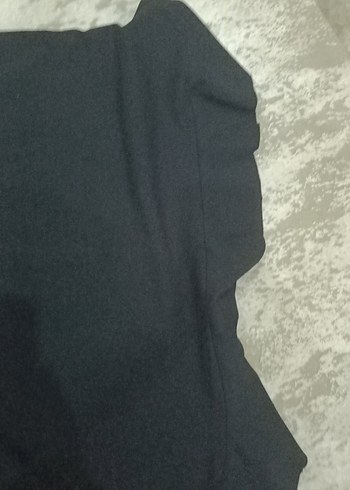 lacivert Kadın Uzun Kollu Bluz - Görsel 4