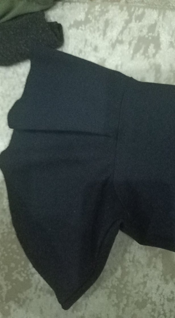 lacivert Kadın Uzun Kollu Bluz - Görsel 3