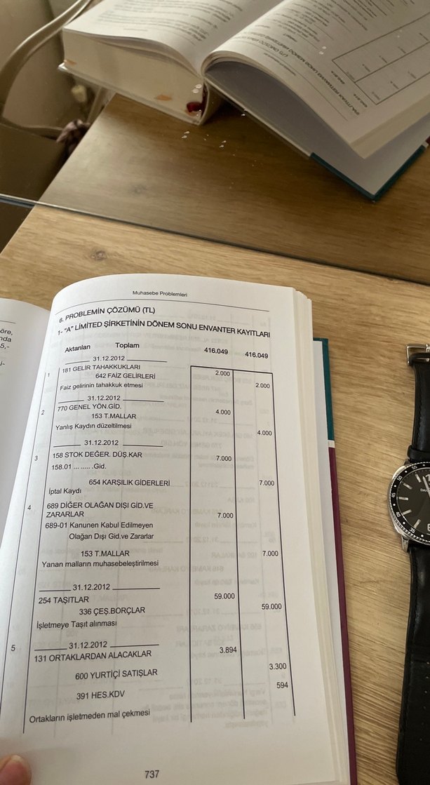 Genel Muhasebe 2. Baskı - Tugay Yücel - Görsel 5