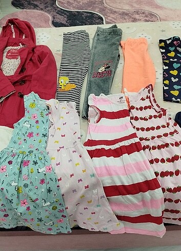H&M LC waikiki kız çocuk kıyafetleri