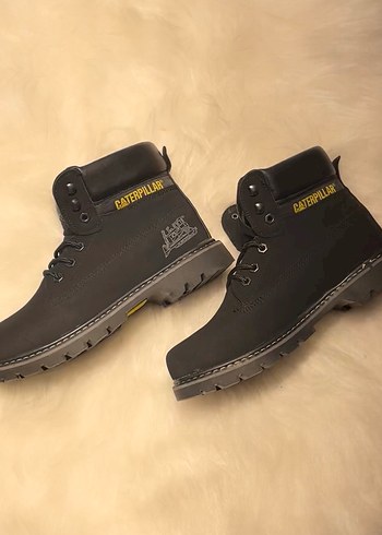 Siyah Bağcıklı Erkek Street Style Bot - Görsel 2