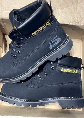 Siyah Bağcıklı Erkek Street Style Bot - Görsel 4