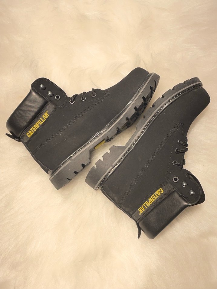 Siyah Bağcıklı Erkek Street Style Bot - Görsel 5