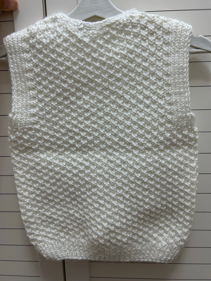 Erkek Çocuk V Yaka Örgü Süveter - Görsel 2