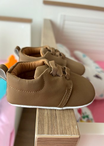 Erkek Bebek Kahverengi İlk Adım Ayakkabısı - Görsel 2