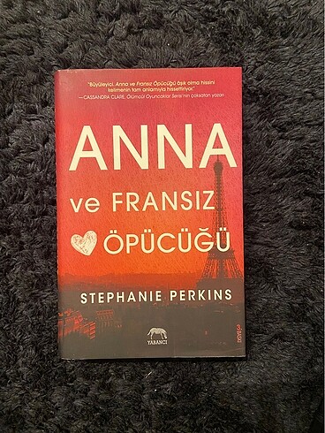 Anna ve Fransız Öpücüğü Stephanie Perkins Yabamcı Yayınları