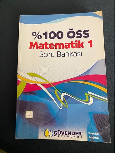 Matematik 1 Soru Bankası Güvender Yayınları