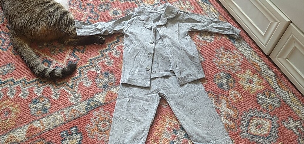 erkek bebek pijama takımı 