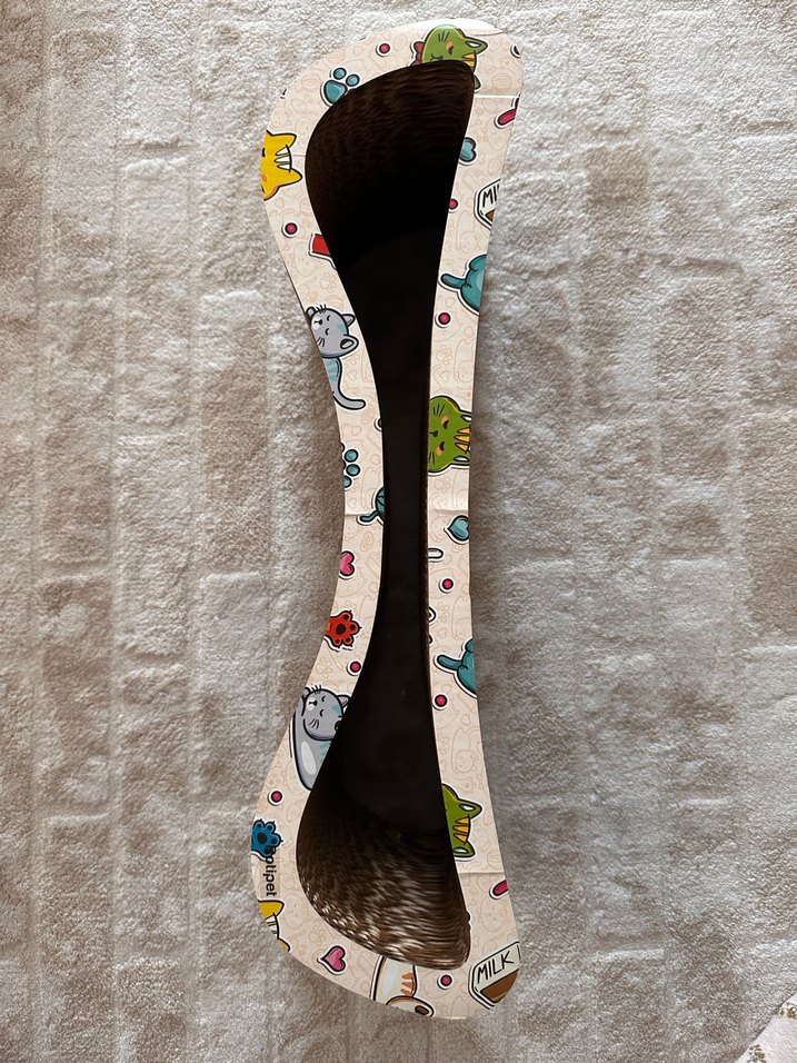 Karton Kedi Tırmalama Tahtası Medium 60,5x15,5x24 cm - Görsel 3