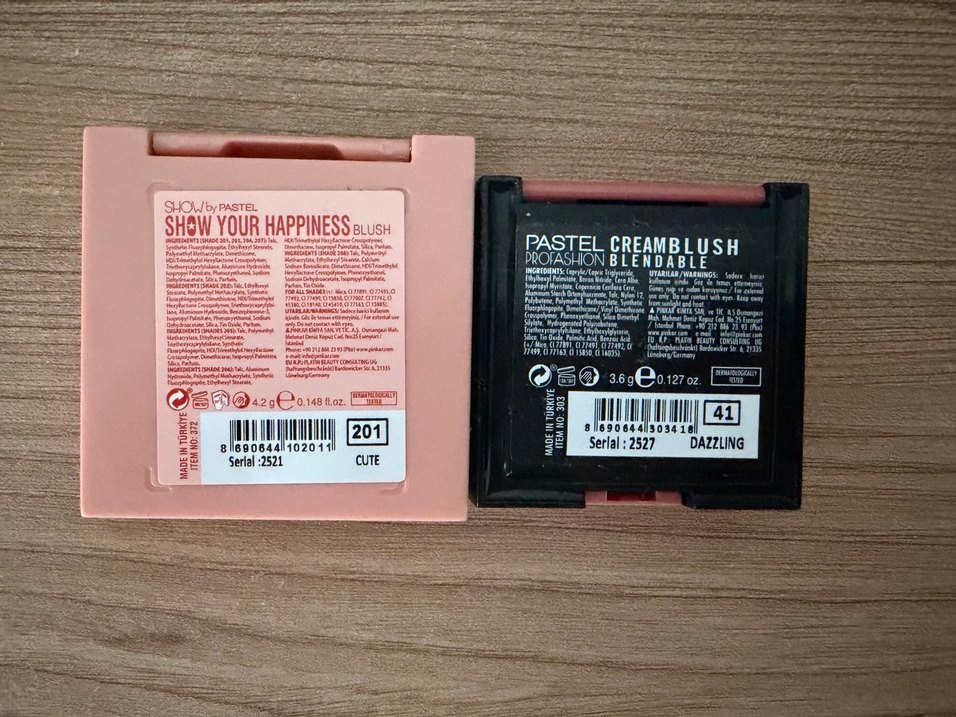 Pastel Pembe Allık Seti - Görsel 3