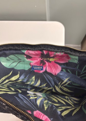 Pull&Bear Deri Siyah Laptop Çantası - Görsel 2