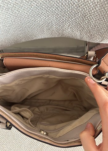 Orjinal Guess Kadın Pembe Deri Çanta - Görsel 4