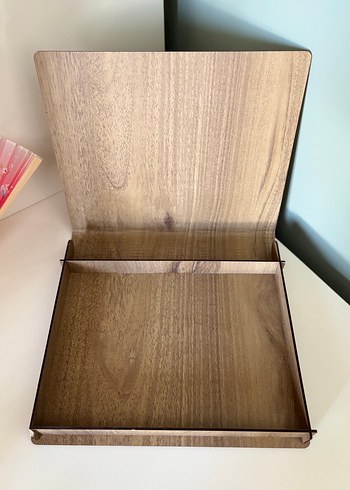 Atatürk Temalı Ahşap Kapaklı Hediye Kutusu - Görsel 6