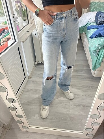 Zara wide leg jeans