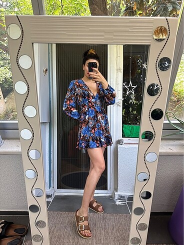 s Beden çeşitli Renk Zara Yeni mini elbise hiç giyilmedi