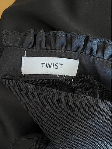 m Beden twist gomlek elbise