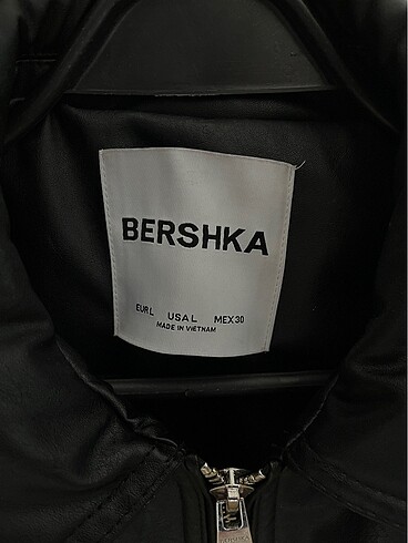 Bershka oversize deri ceket